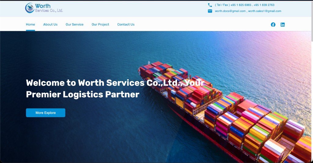 Worth Services — Premier logistics partner